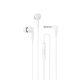 Наушники HOCO M102 Ingenious universal earphones with microphone |1.2M, 90°| white