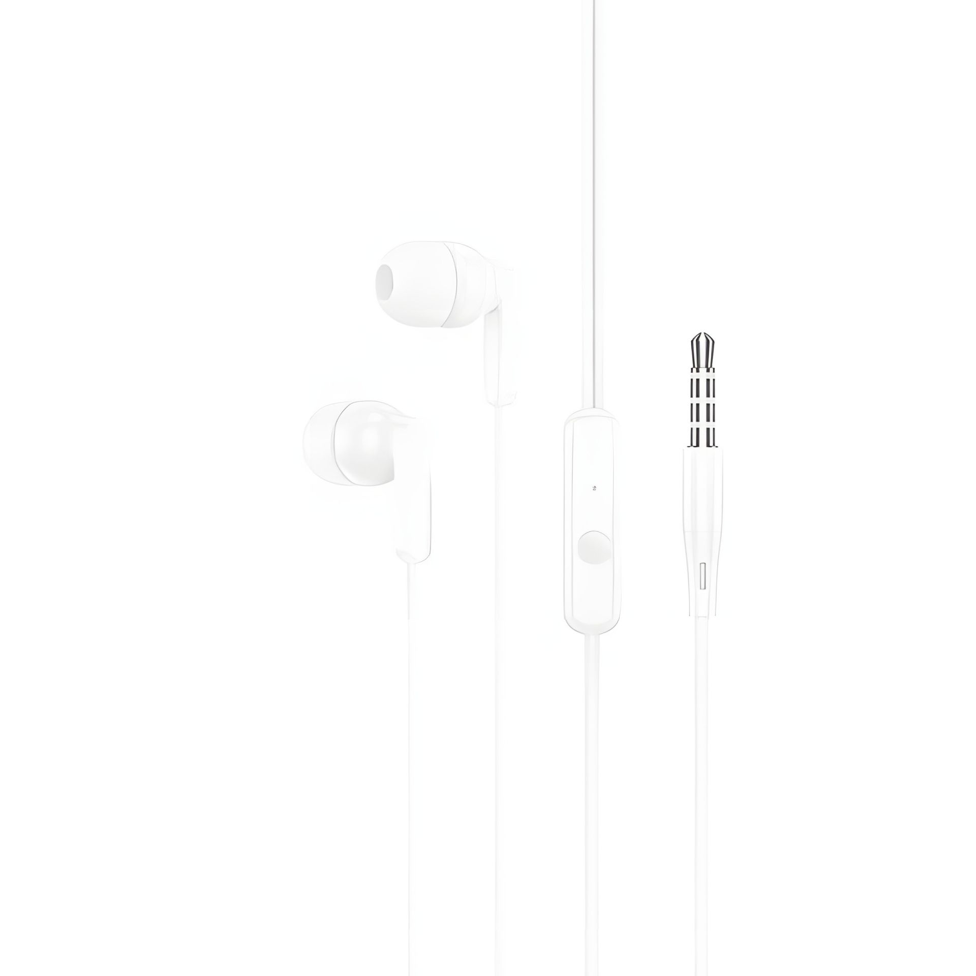 Наушники HOCO M121 Bright universal earphones with microphone white Наушники HOCO M121 Bright universal earphones with microphone white