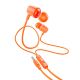 HOCO M107 Discoverer orange universal earphones with mic