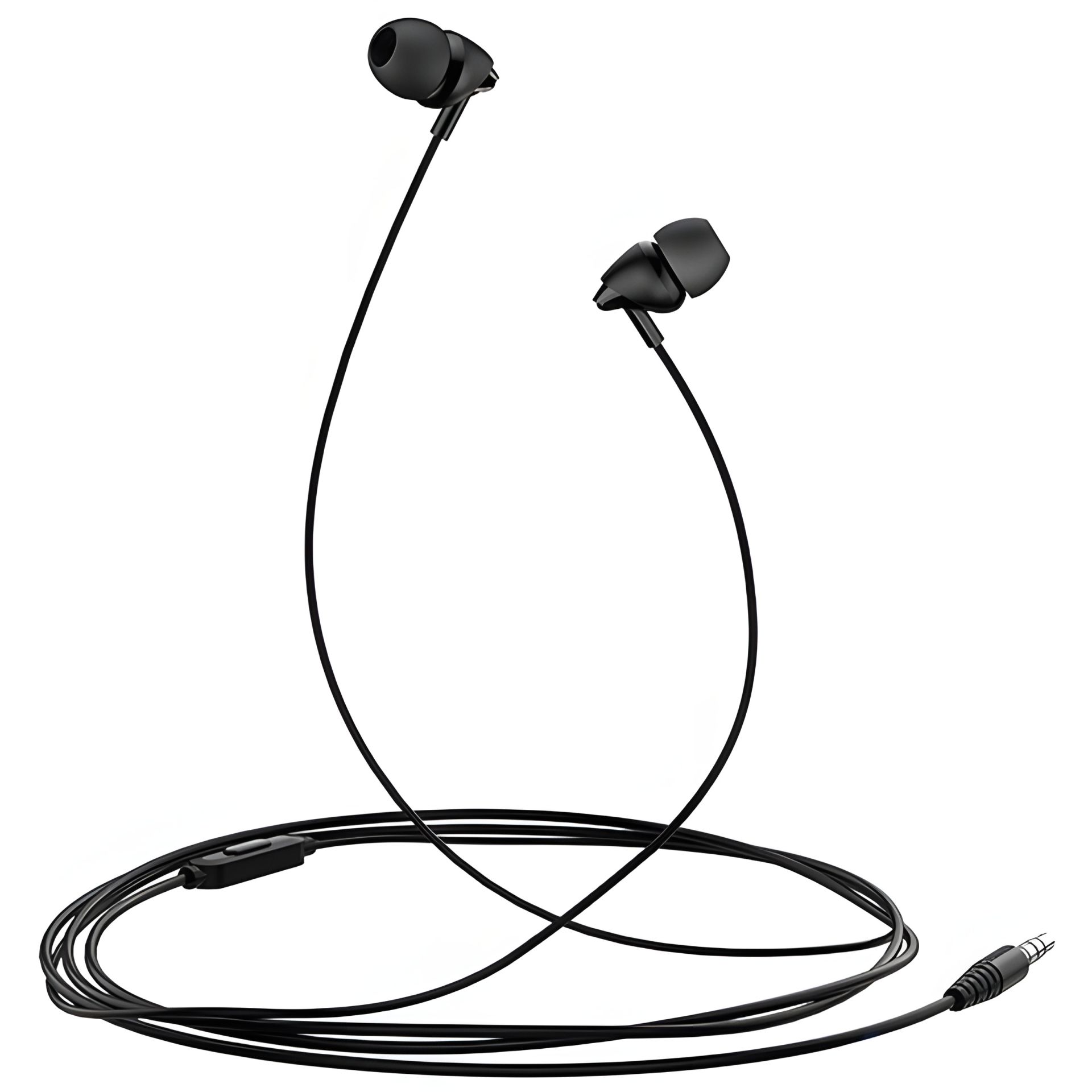 Дротові навушники USAMS In-ear Plastic EP-39, 3.5mm, 1.2m, black Дротові навушники USAMS In-ear Plastic EP-39, 3.5mm, 1.2m, black