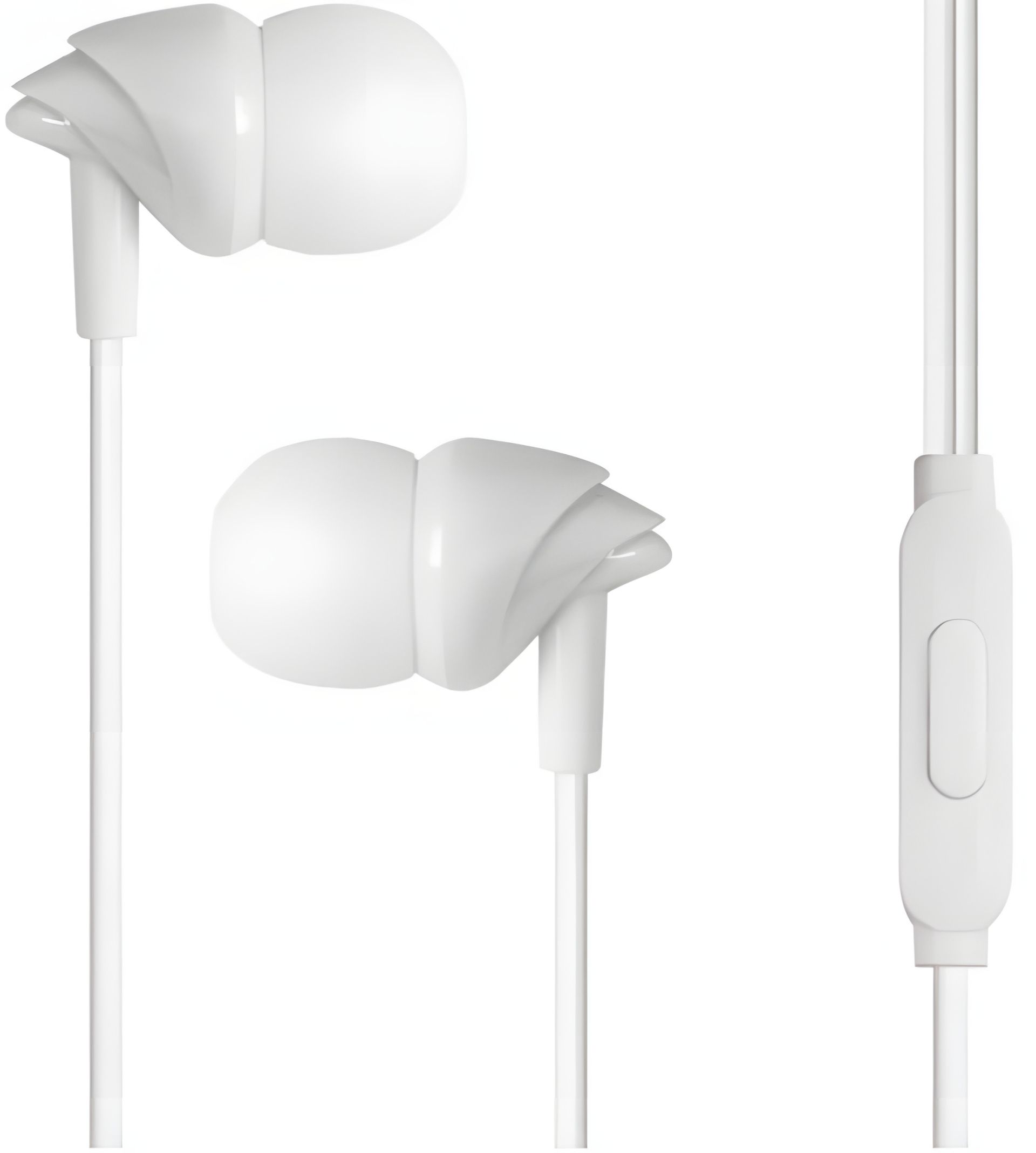 Дротові навушники USAMS In-ear Plastic EP-39, 3.5mm, 1.2m, white Дротові навушники USAMS In-ear Plastic EP-39, 3.5mm, 1.2m, white