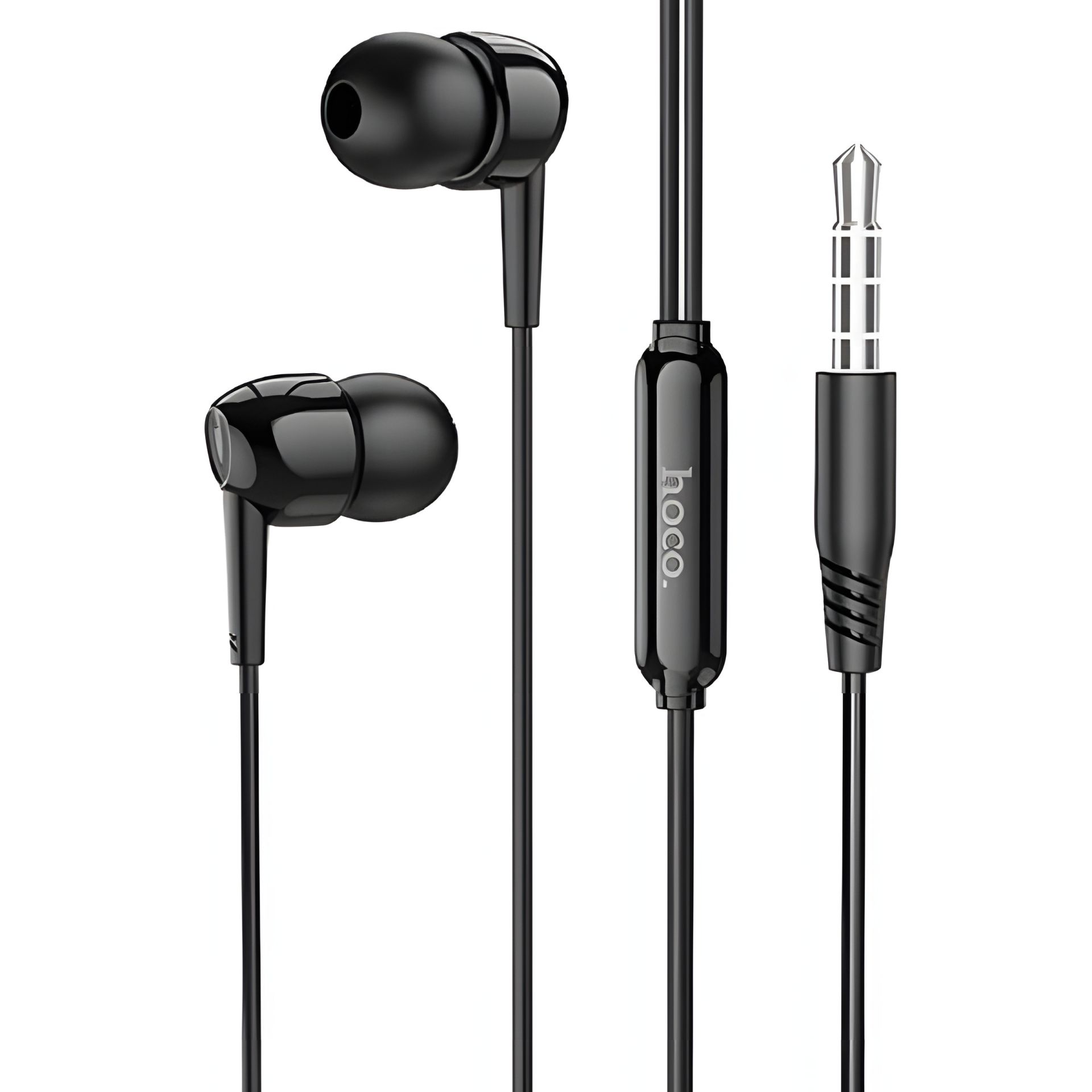 HOCO M99 Celestial black universal earphones with microphone HOCO M99 Celestial black universal earphones with microphone