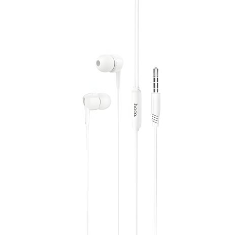 HOCO M99 Celestial white universal earphones with microphone HOCO M99 Celestial white universal earphones with microphone
