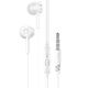 Дротові навушники HOCO M82 La musique universal earphones with mic, 3.5mm, 1.2m, white