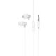 Наушники HOCO M98 Delighted metal universal earphones with microphone silver