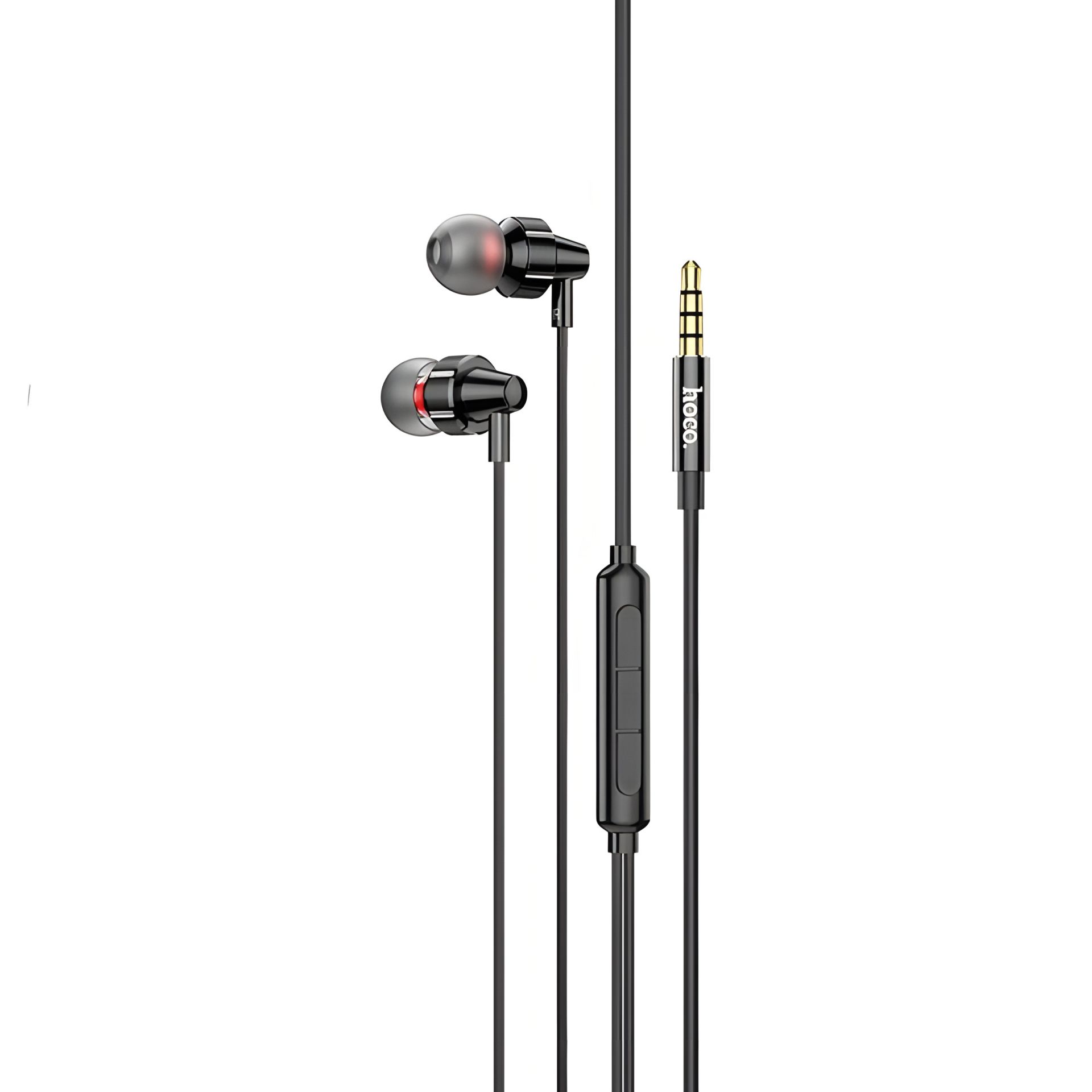 Наушники HOCO M90 Delight wired digital earphone with microphone |1.2M| black Наушники HOCO M90 Delight wired digital earphone with microphone |1.2M| black