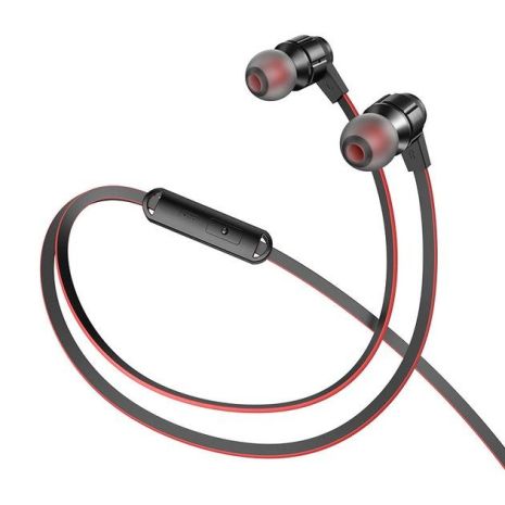 Наушники HOCO M85 Platinum sound universal earphone with mic black