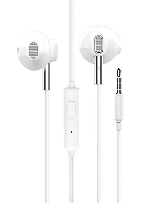 Наушники HOCO M57 with mic Sky sound white