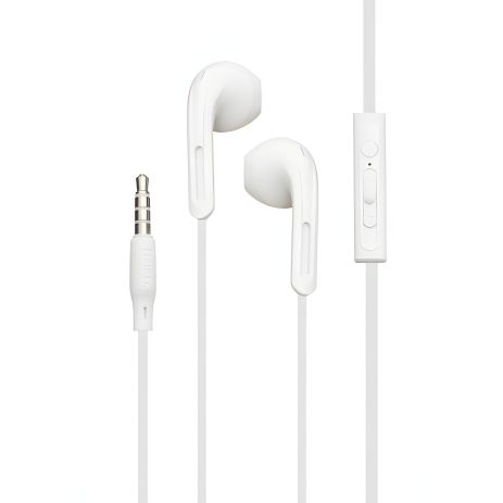 HOCO M39 White Rhyme Earphones with Mic