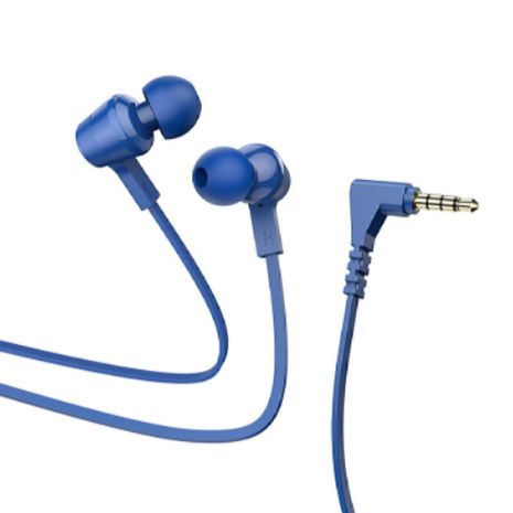 Наушники HOCO M86 Oceanic universal earphones with mic blue