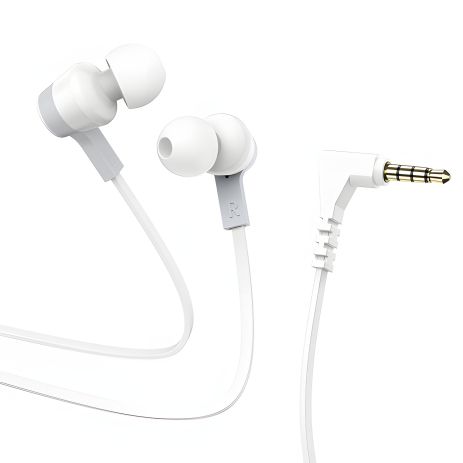 HOCO M86 Oceanic Earphones Universal with Mic white