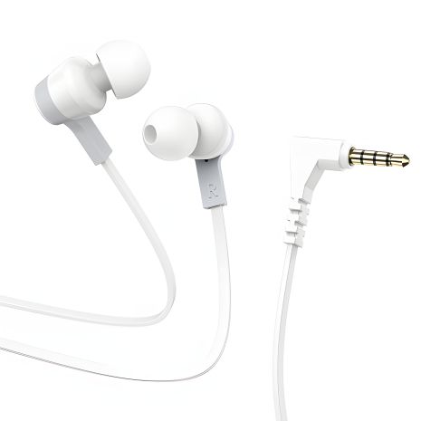 HOCO M86 Oceanic Earphones Universal with Mic white