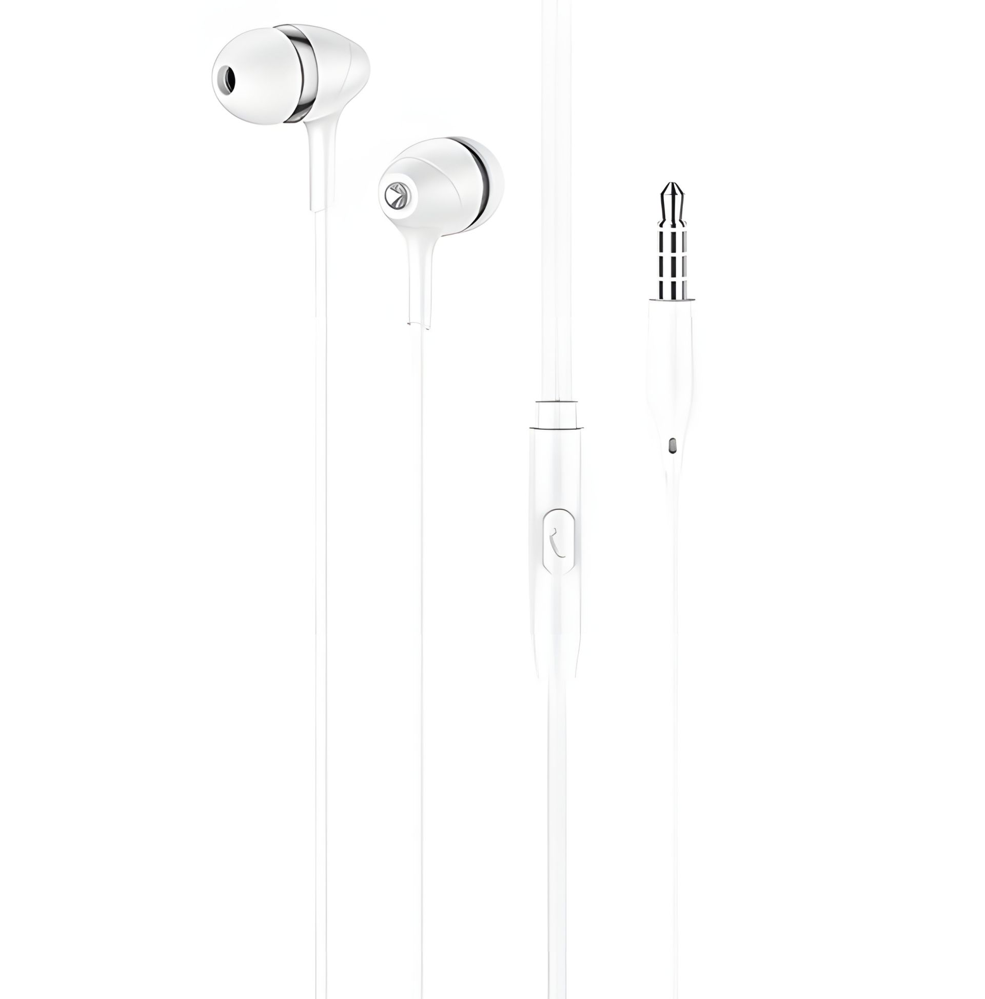 Дротові навушники HOCO M76 Maya universal earphones with mic, 3.5mm, 1.2m, white Дротові навушники HOCO M76 Maya universal earphones with mic, 3.5mm, 1.2m, white