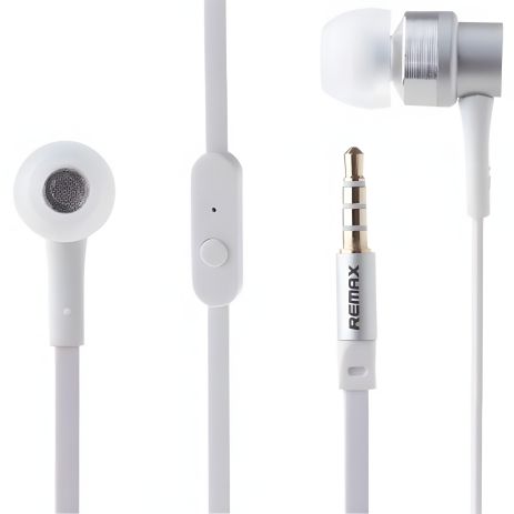 REMAX RM-535 Earphones silver