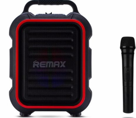 Акустика-караоке RB-X3 REMAX Song K outdoor portablae |15W, 2200mAh| black-red