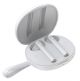 Бездротові навушники Bluetooth BASEUS W05 Encok True Wireles, TWS, Qi, IP55, BT5.0, SBC, AAC, 30mAh, 400mAh, 4h, (NGW05-01) white