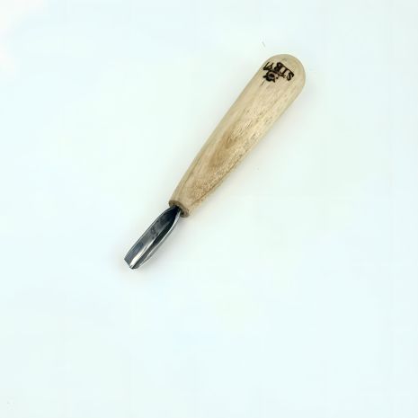 Стамеска короткая угловая равная 6мм АЮ-STRYI Standard для геометрической резьбы