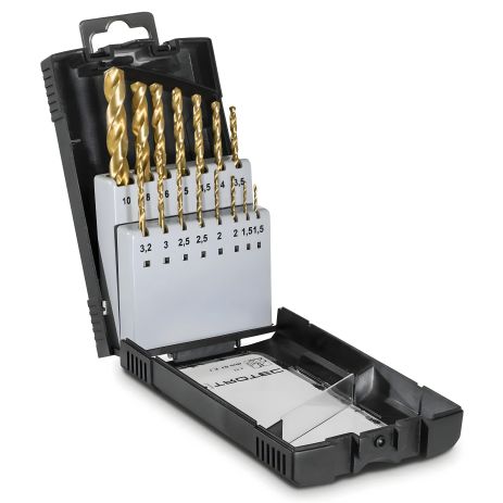 Набор сверл по металлу Trotec 15 штук HSS Metal Drill Set (6200001131)