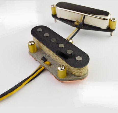 Комплект сингл і бридж звукознімачі для електрогітари Fender telecaster вінтаж