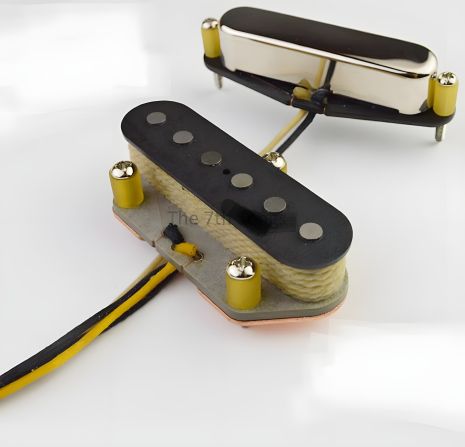Комплект сингл и бридж звукосниматели для электрогитары Fender telecaster винтаж Комплект сингл и бридж звукосниматели для электрогитары Fender telecaster винтаж
