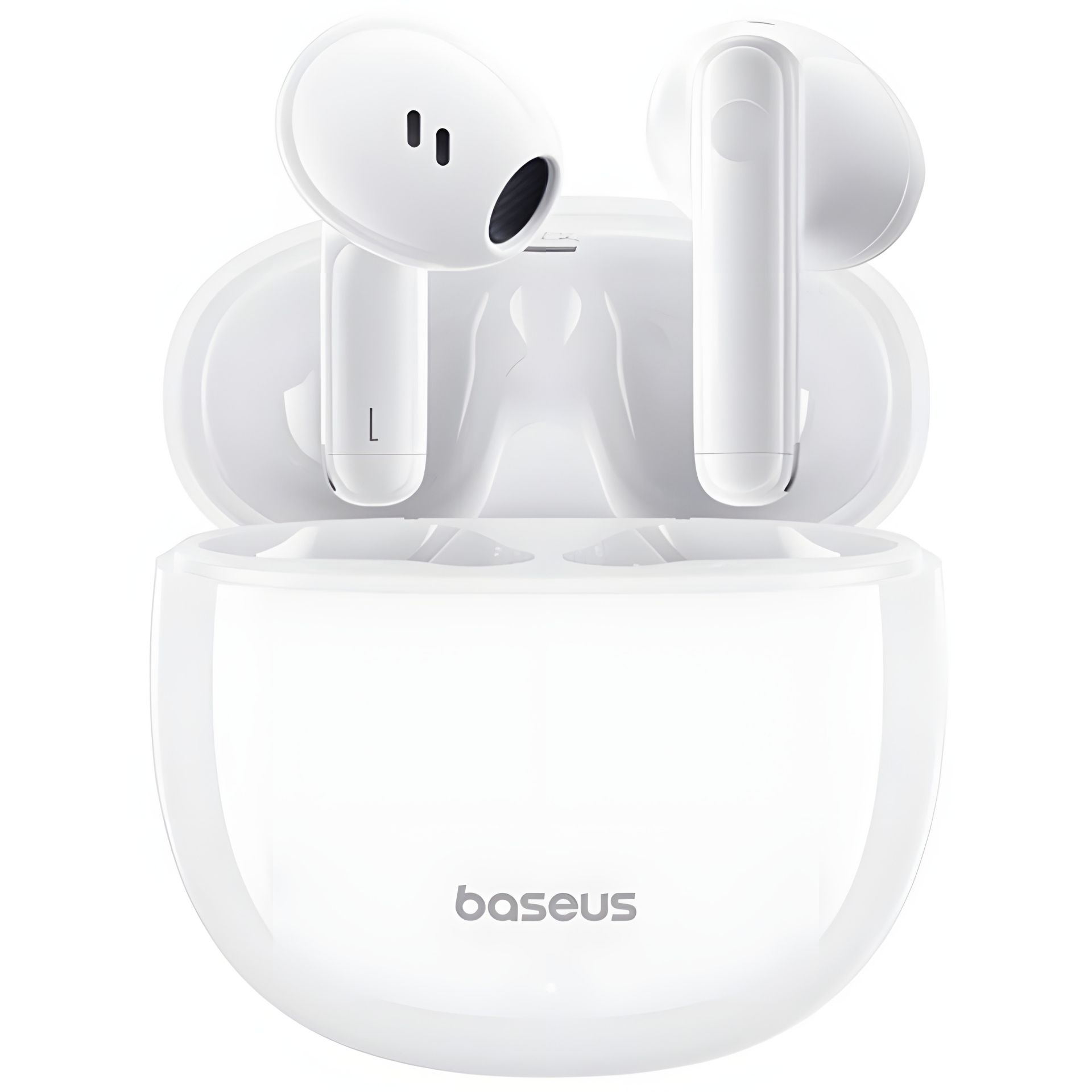 Бездротові навушники Baseus Bowie E13 True Wireless BT5.3, 40mAh, 400mAh, 6h, White A00059701217-Z1 Бездротові навушники Baseus Bowie E13 True Wireless BT5.3, 40mAh, 400mAh, 6h, White A00059701217-Z1