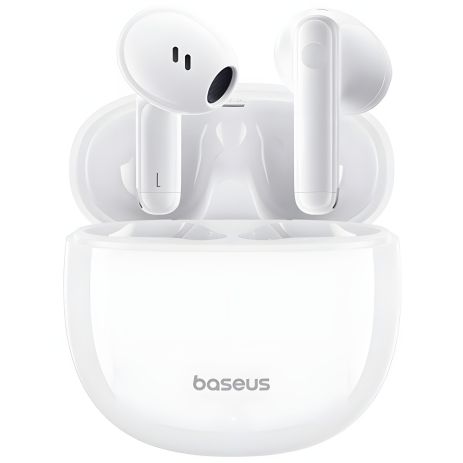 Бездротові навушники Baseus Bowie E13 True Wireless BT5.3, 40mAh, 400mAh, 6h, White A00059701217-Z1