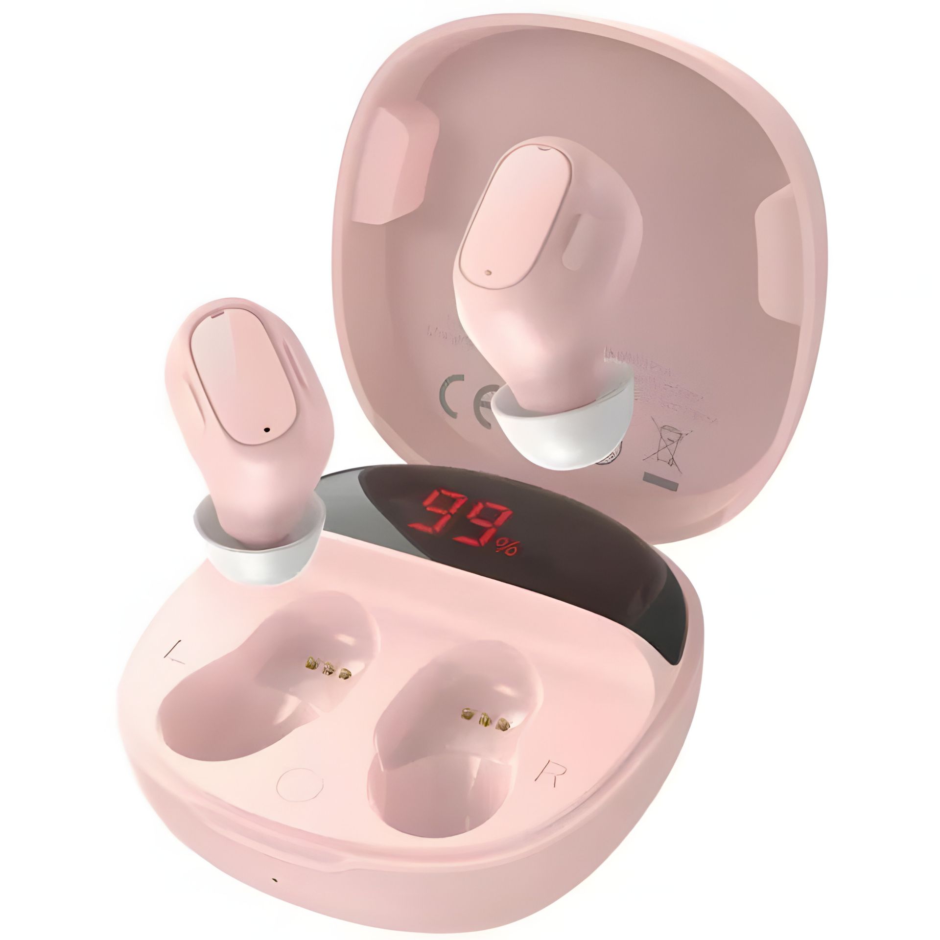 Наушники Bluetooth BASEUS Encok True Wireless Earphones WM01 Plus (NGWM01P-04) pink Наушники Bluetooth BASEUS Encok True Wireless Earphones WM01 Plus (NGWM01P-04) pink