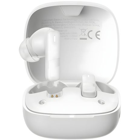 Наушники Baseus Bowie E20 True Wireless White A00069700223-00 Наушники Baseus Bowie E20 True Wireless White A00069700223-00