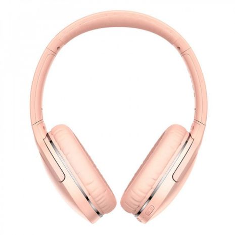 Бездротові навушники Baseus Encok Wireless headphone D02 Pro, BT5.3, AUX, 450mAh, 50h, Pink NGTD010304
