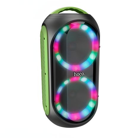 Акустика-караоке HOCO DS33 Wireless portable speaker, BT5.0, USB, TF, FM, TWS, 30W, 4500mAh, 2-3h, black Акустика-караоке HOCO DS33 Wireless portable speaker, BT5.0, USB, TF, FM, TWS, 30W, 4500mAh, 2-3h, black