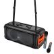 Акустика-караоке HOCO HA9 Kayman dual-mic outdoor BT speaker |BT5.4, 40W, TWS/USB/TF, 8h| black