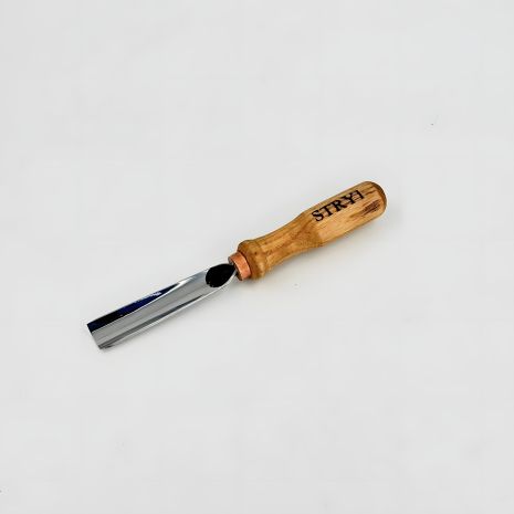 Отлогая стамеска 20мм STRYI Profi для художественной резьбы по дереву