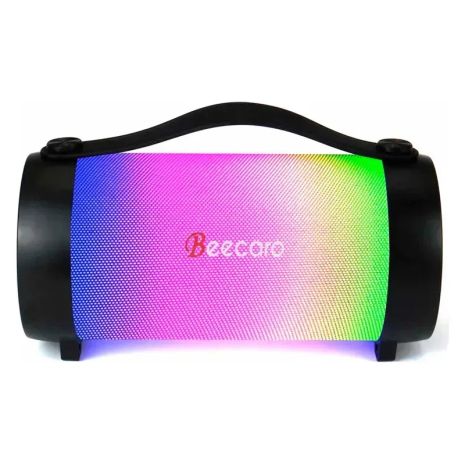 Акустика Beecaro RX22E RGB Light, BT5.0, TWS, 6W, FM, AUX, 1800mAh, 6h, black Акустика Beecaro RX22E RGB Light, BT5.0, TWS, 6W, FM, AUX, 1800mAh, 6h, black