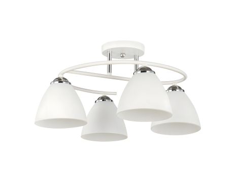 Декоративна люстра IS 6205-4 WH+CR