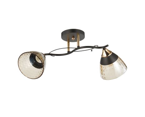 Люстра прикрасна INTEREES модель IS 6212-2 BK+FG Люстра прикрасна INTEREES модель IS 6212-2 BK+FG