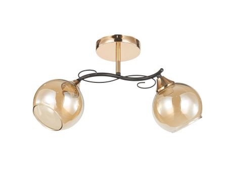 Интерьерная люстра INTEREES IS 6073A/2 FG+BK Интерьерная люстра INTEREES IS 6073A/2 FG+BK