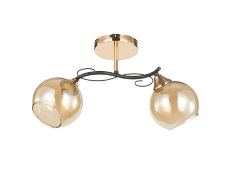 Интерьерная люстра INTEREES IS 6073A/2 FG+BK Интерьерная люстра INTEREES IS 6073A/2 FG+BK