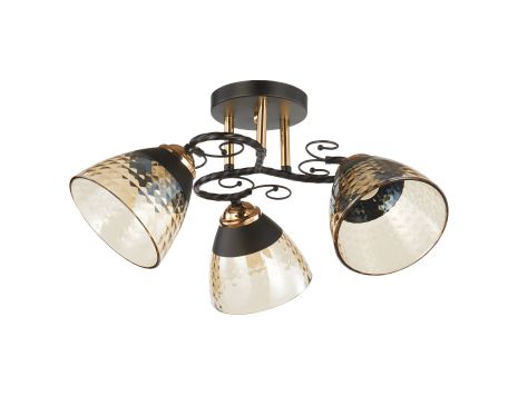 Люстра декоративная VALESO V 6217-3 BK+FG