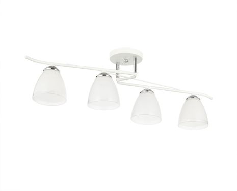 Люстра декоративна VALESO V 6293-4 WH+CR