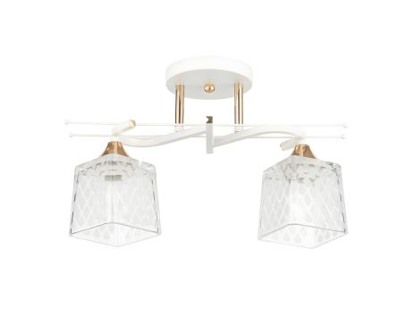 Люстра декоративна VALESO V 6285-2 WH+FG Люстра декоративна VALESO V 6285-2 WH+FG