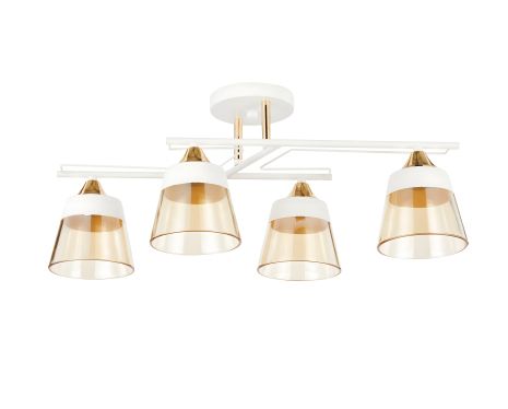Декоративна люстра VALESO V 6097-4 WH+FG Декоративна люстра VALESO V 6097-4 WH+FG