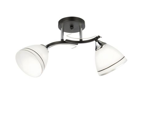 Люстра декоративна VALESO V 6121-2 BK+CR