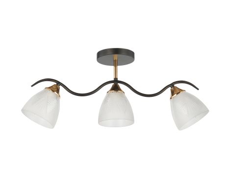 Декоративная люстра VALESO V 6234-3 BK+FG Декоративная люстра VALESO V 6234-3 BK+FG