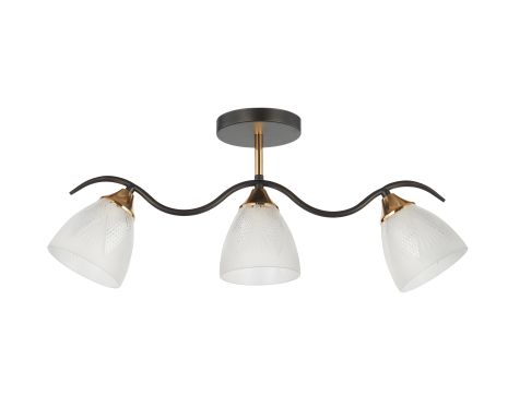 Декоративная люстра VALESO V 6234-3 BK+FG Декоративная люстра VALESO V 6234-3 BK+FG