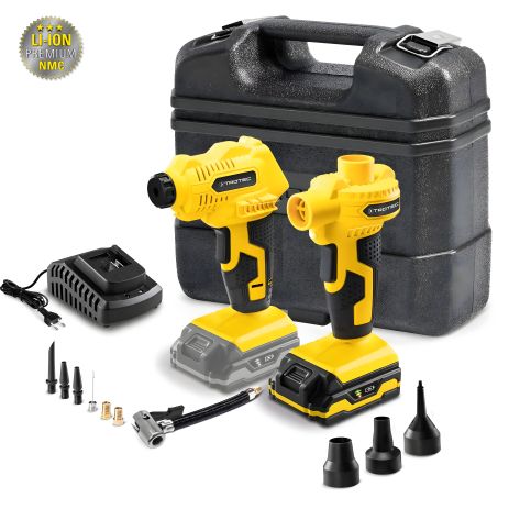 Компресор акумуляторний Trotec PCPS 11-20V + Насос PCPS 12-20V акумуляторний набір (4650000051)