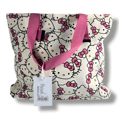 Белый шоппер для девочек