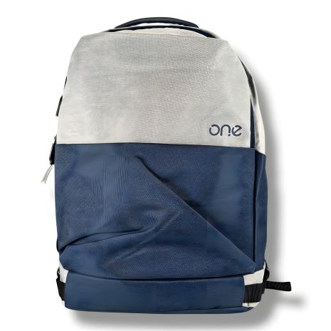 Водонепроницаемый синий мужской портфель с USB, карман для ноутбука и креплением на чемодан Водонепроницаемый синий мужской портфель с USB, карман для ноутбука и креплением на чемодан