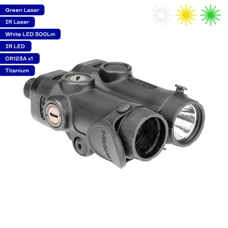 Тактический блок HOLOSUN LE321-GR (LE321G) Green + IR / White + IR illuminator