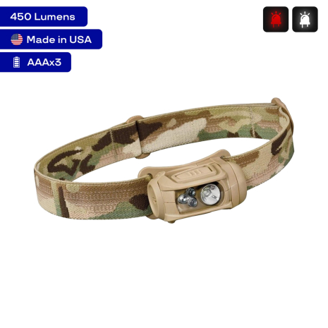 Ліхтар Princeton Tec Remix 450 Lumen Multicam Ліхтар Princeton Tec Remix 450 Lumen Multicam