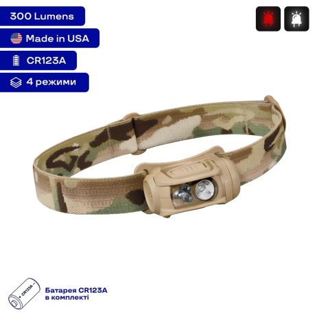 Ліхтар Princeton Tec Remix Pro 300 Lumen Multicam